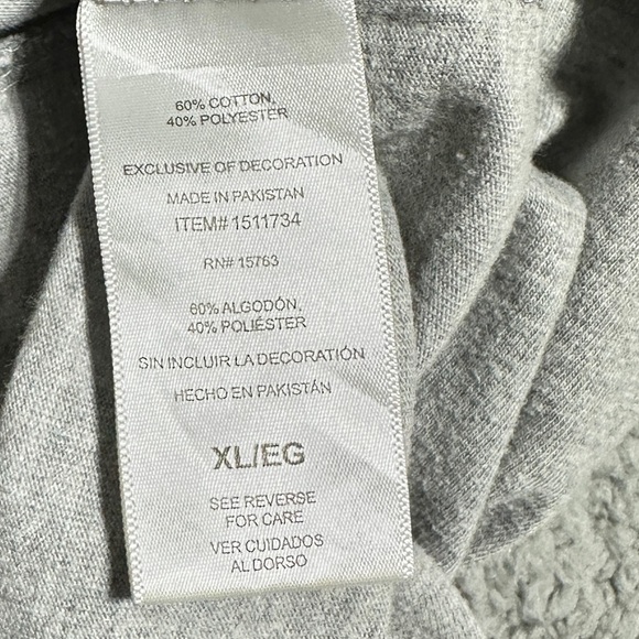 Champion Gray Logo T-Shirt – Size XL – Men’s Athletic Cotton Blend Tee - Picture 4 of 7